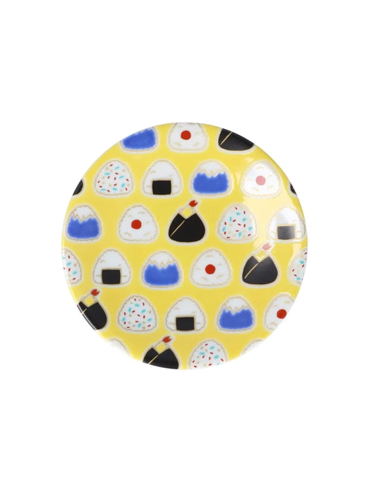 Onigiri Pattern Small Plate 12 cm