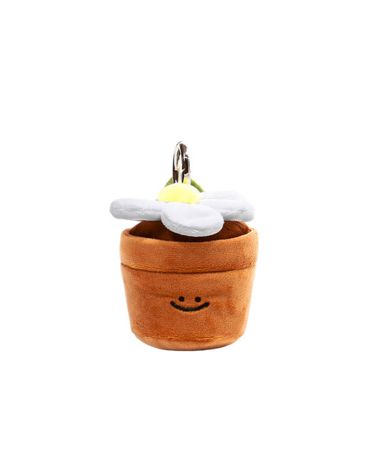 Potted Daisy Plant Plushie XL Reusable Bag