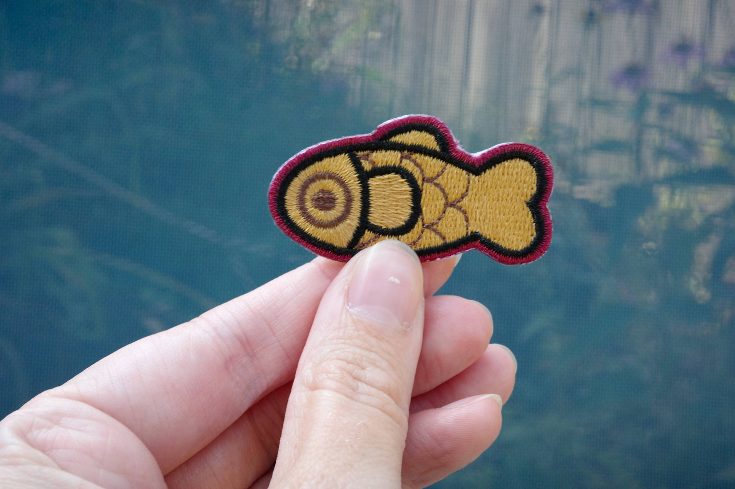 Taiyaki Fish Patch detail view 4