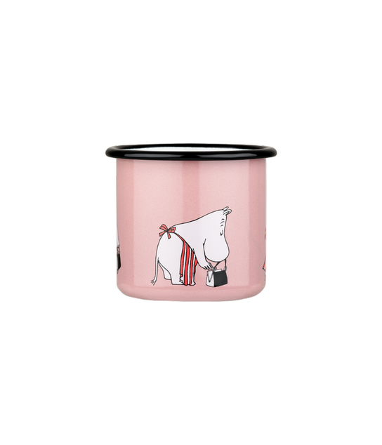 Moominmamma Pink Enamel Mug 370ml - view 2
