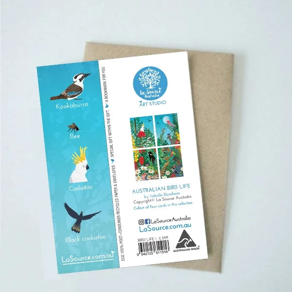 Bird Life I Greeting Card