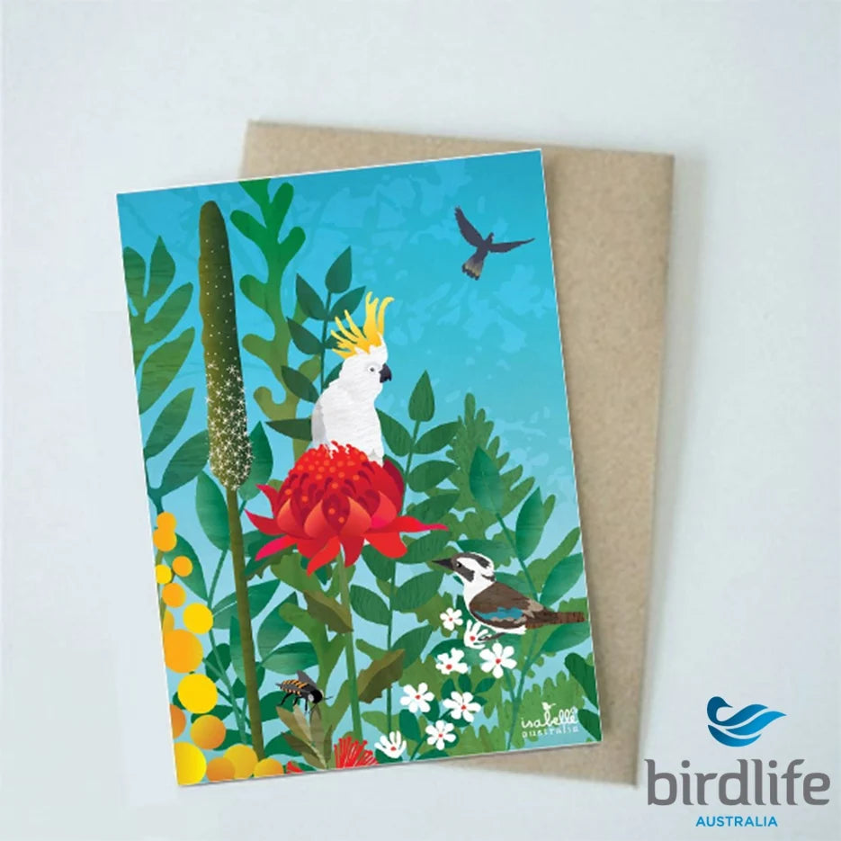 Bird Life I Greeting Card