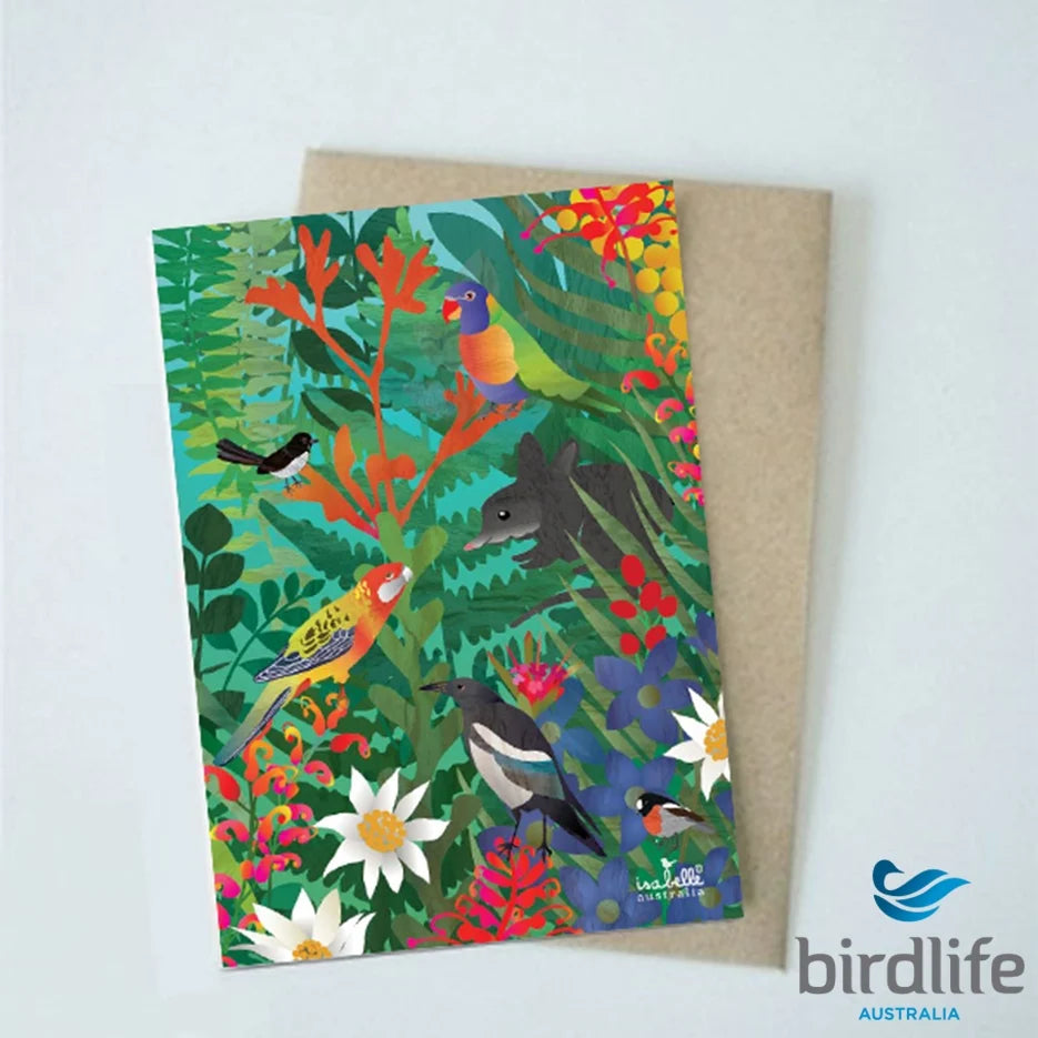 Bird Life IV Greeting Card