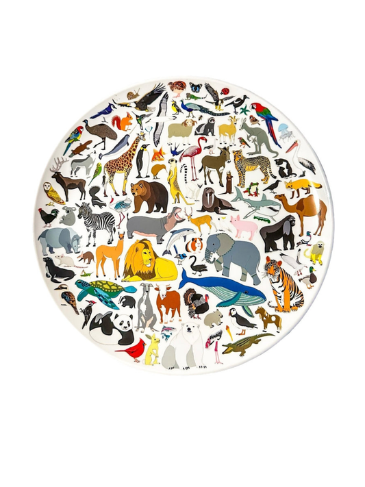 101 Animals Plate