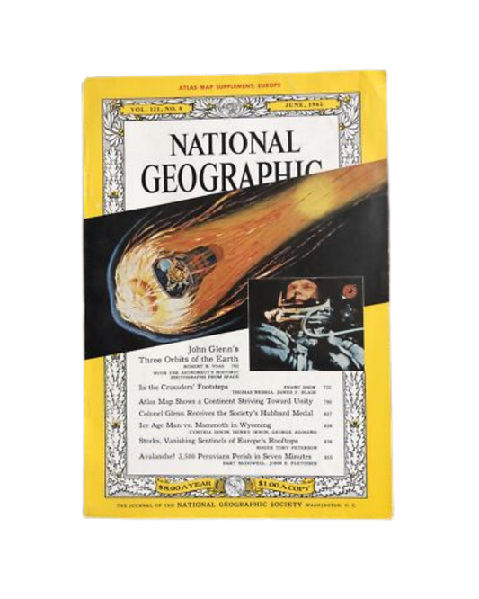 Vintage National Geographic june 1962