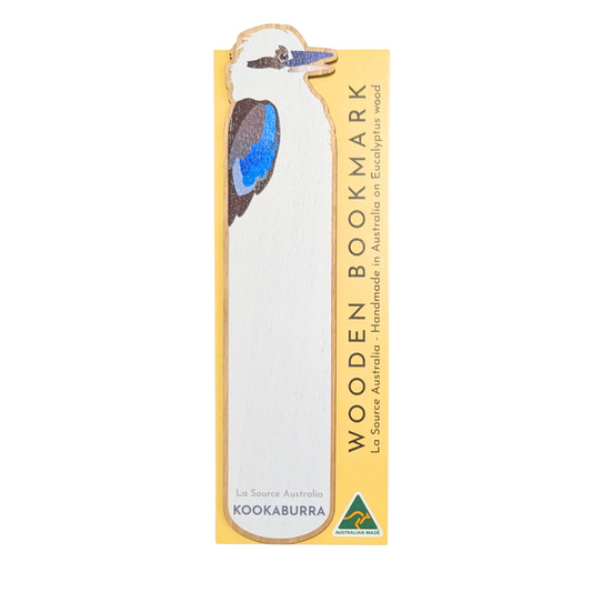 Kookaburra Wooden Bookmark