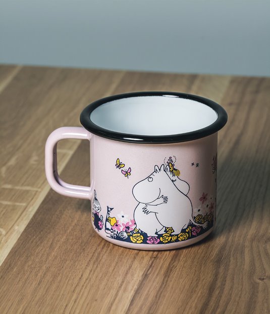 Moomin Hug Enamel Mug 370ml - view 5