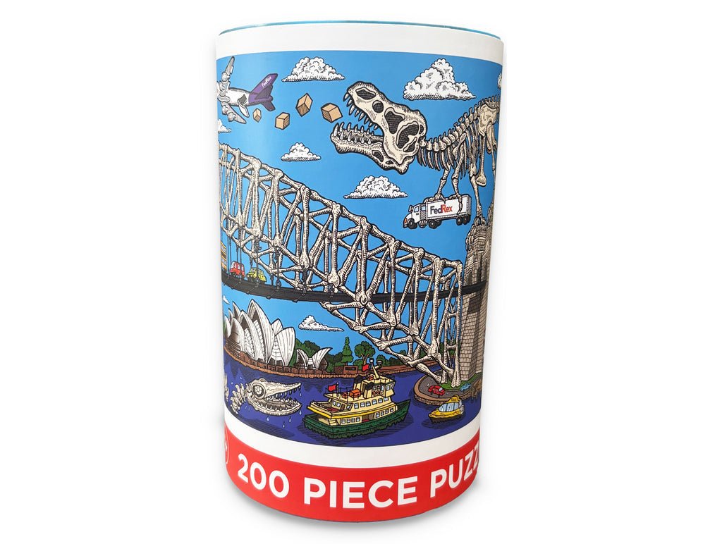 200 Piece Jigsaw Puzzles: Fedrex, Sydney - Mu Shop