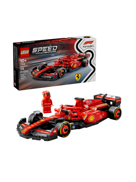 Ferrari SF-24 F1 Race Car Building Set 77242