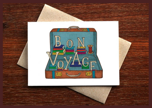Bon Voyage – Greeting Card