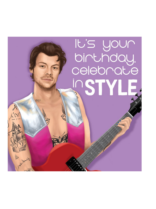 In Style Greeting Card