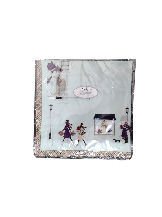 Bond St Fashion Walk Handkerchief 43 × 43cm - Blue