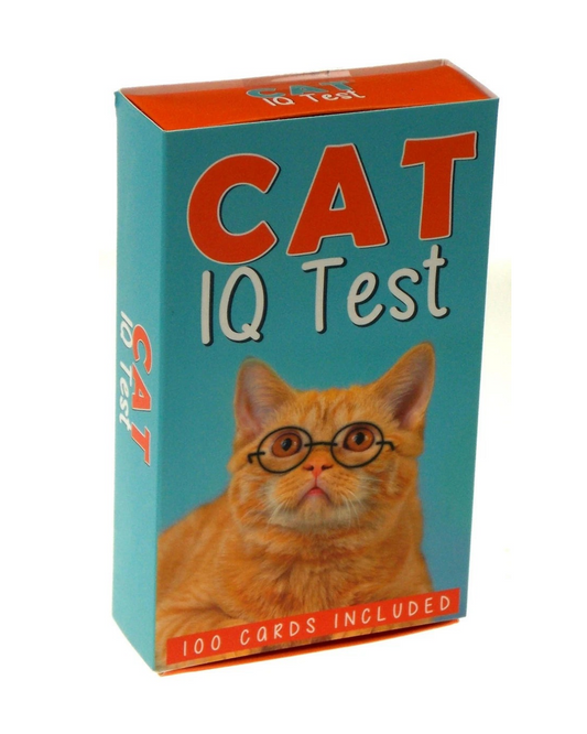 Cat IQ Test 100 Cards