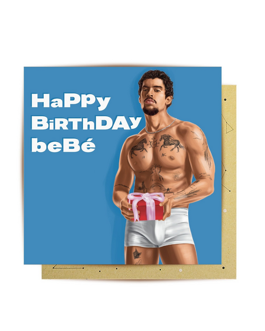 Happy Birthday Bebe Greeting Card