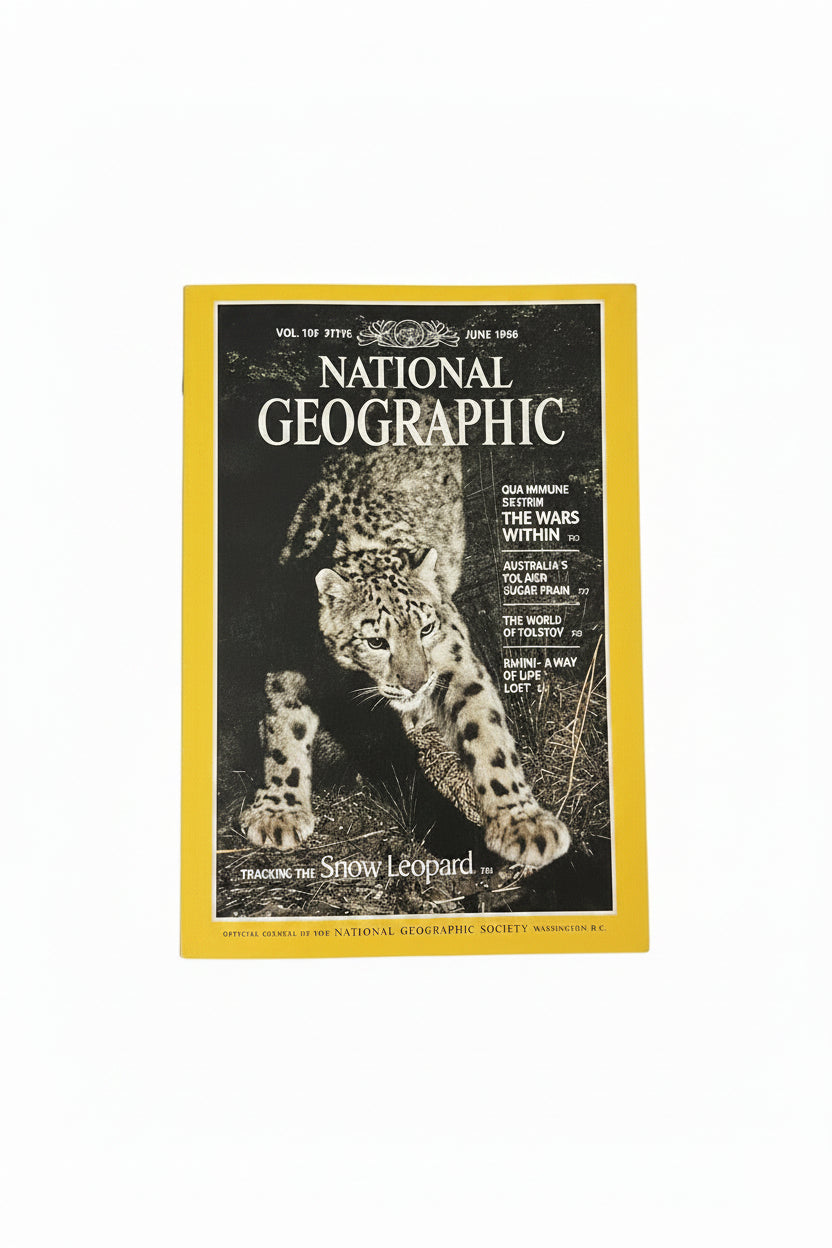 Vintage National Geographic JUNE 1986