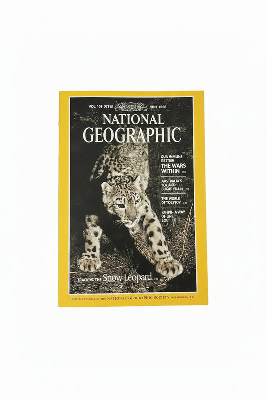 Vintage National Geographic JUNE 1986