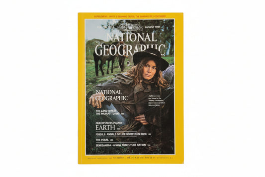 Vintage National Geographic AUGUST 1985