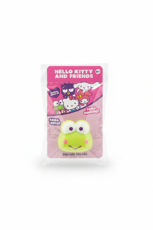Hello Kitty and friends squish mochi- Keroppi