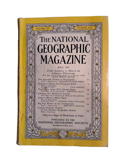 National Geographic Magazine July 1953