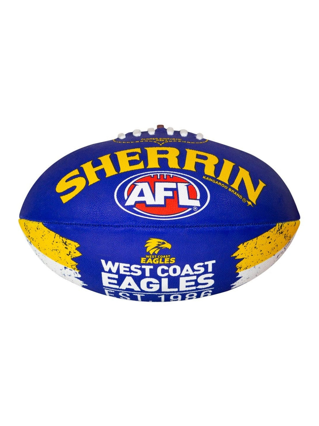 West Coast Eagles Sherrin Team Song Football Size 2