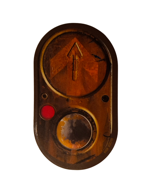 Pedestrian Crossing Button Vinyl Sticker 4