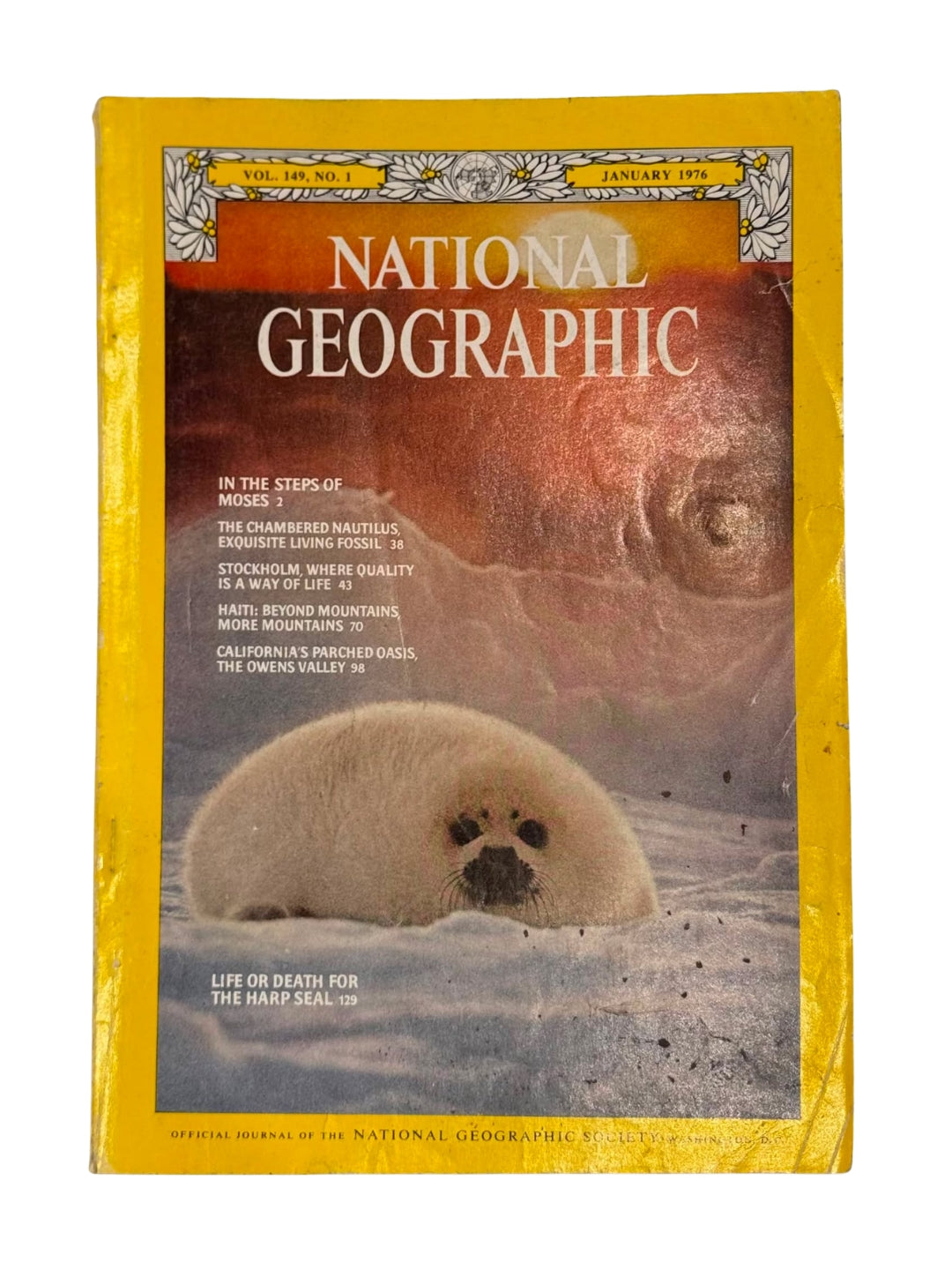 Vintage National Geographic January 1976 Vol. 149, No. 1