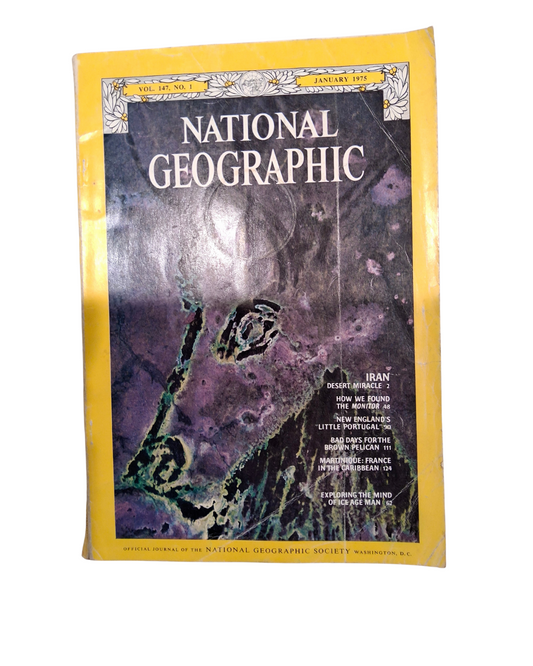 National Geographic Magazine –  January 1975 Vol. 147 No. 1