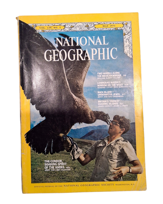 National Geographic Magazine –  May 1971 Vol. 139 No. 5