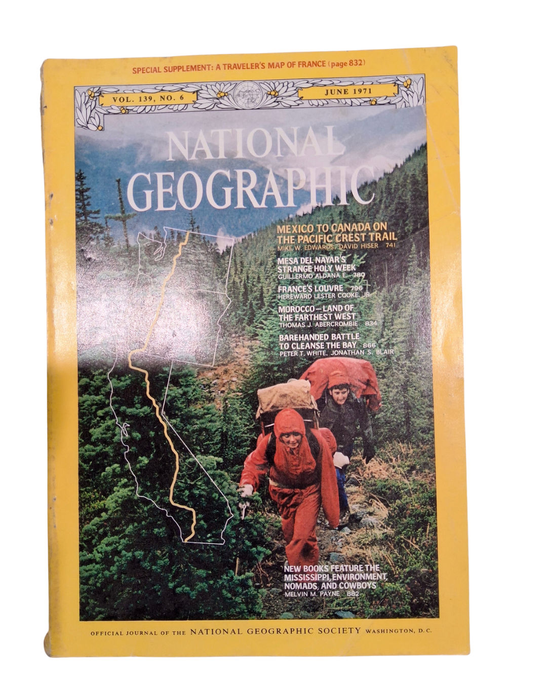 National Geographic Magazine -  June 1971 Vol. 139 No. 6
