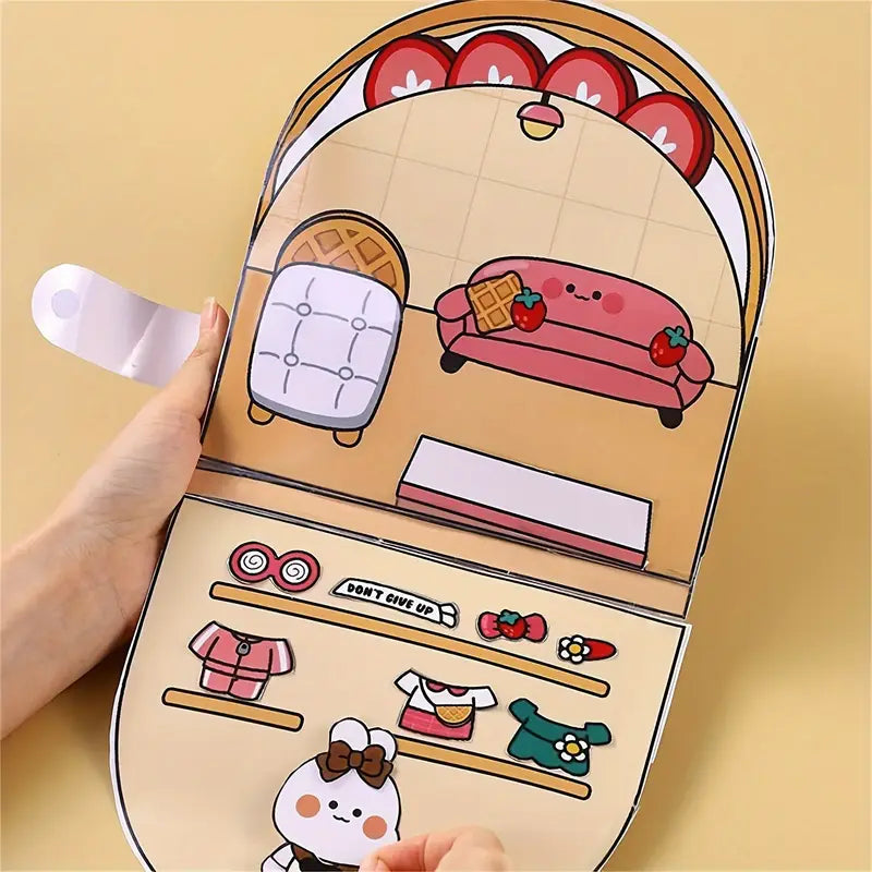 Cute Bunny Dress-Up Playset