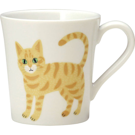 NEKO - ginger cat mug cup