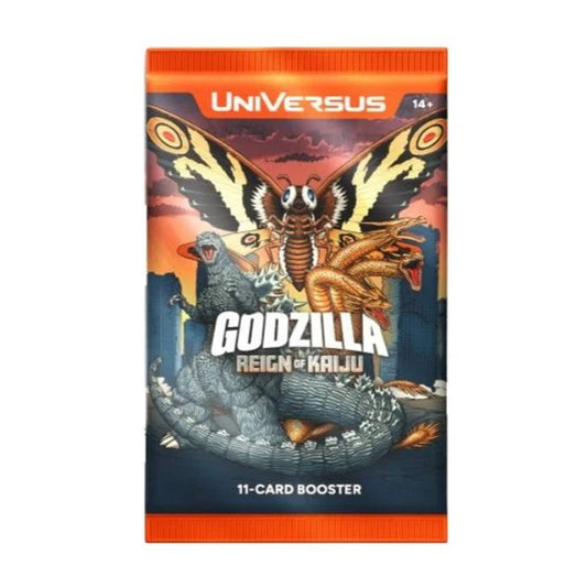 Universus Godzilla Reign of Kaiju Booster Pack