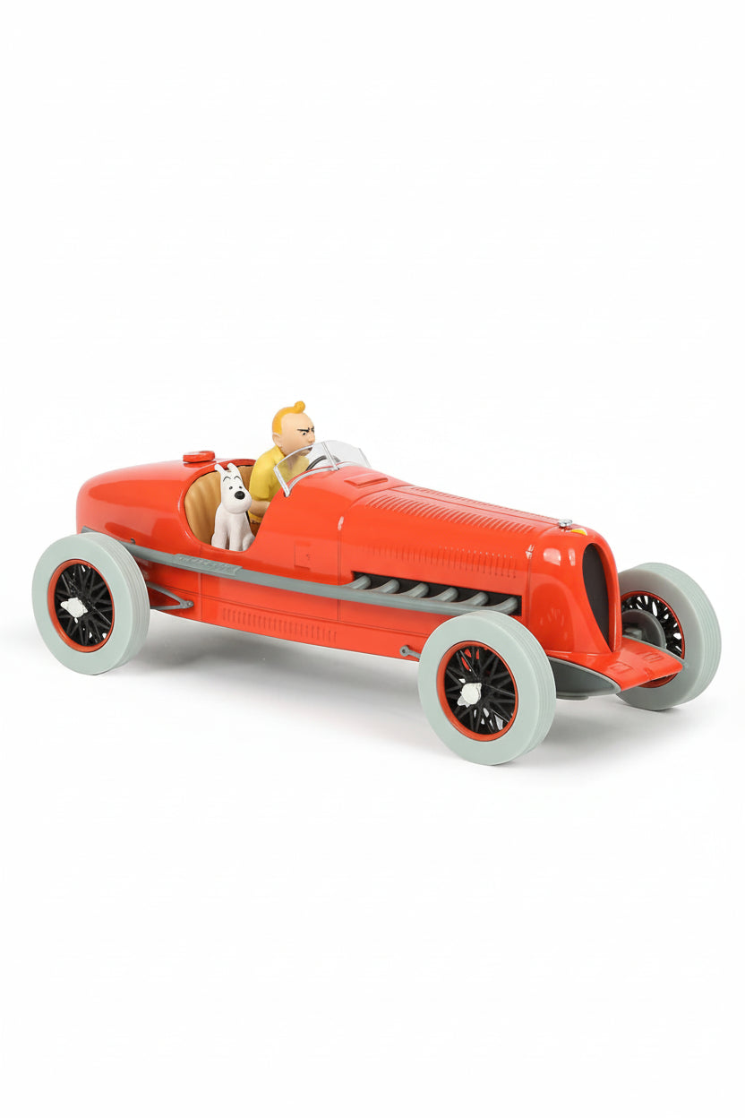1/24 Tintin Transport Car: Red Racing Car