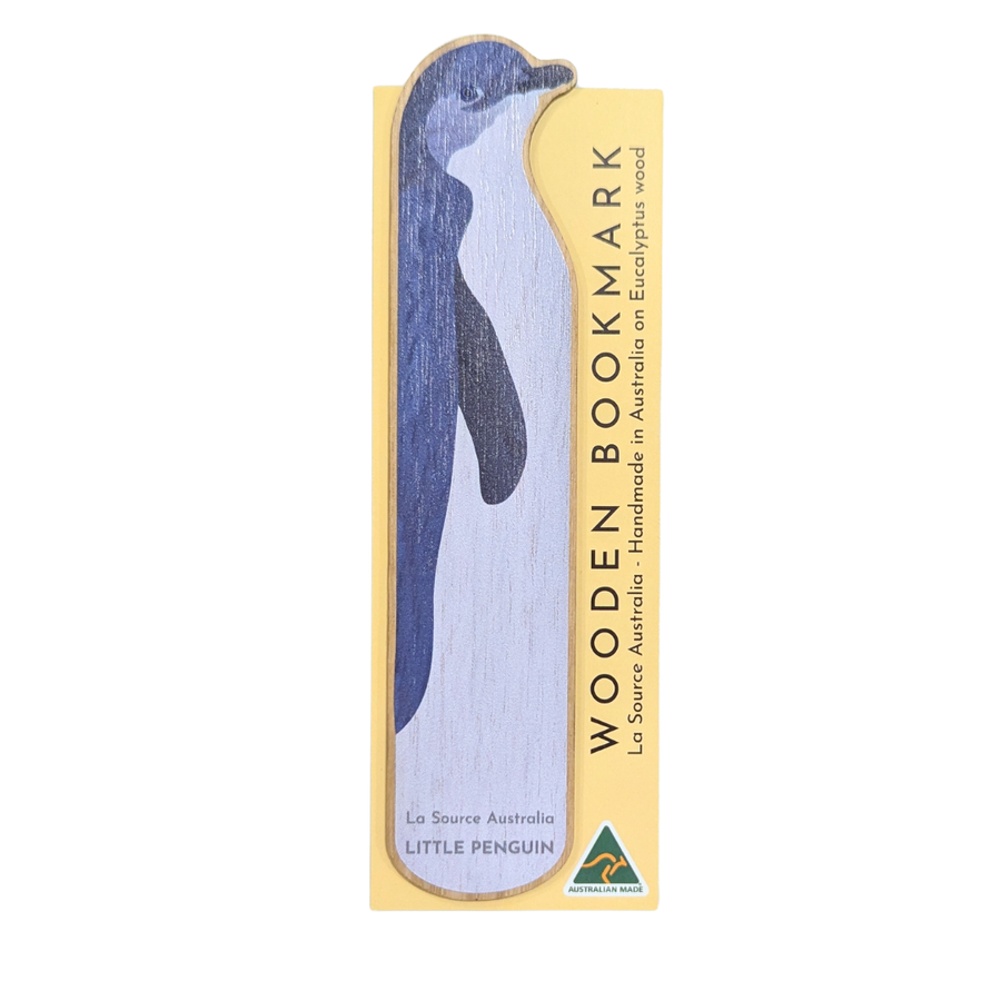 Little Penguin Wooden Bookmark