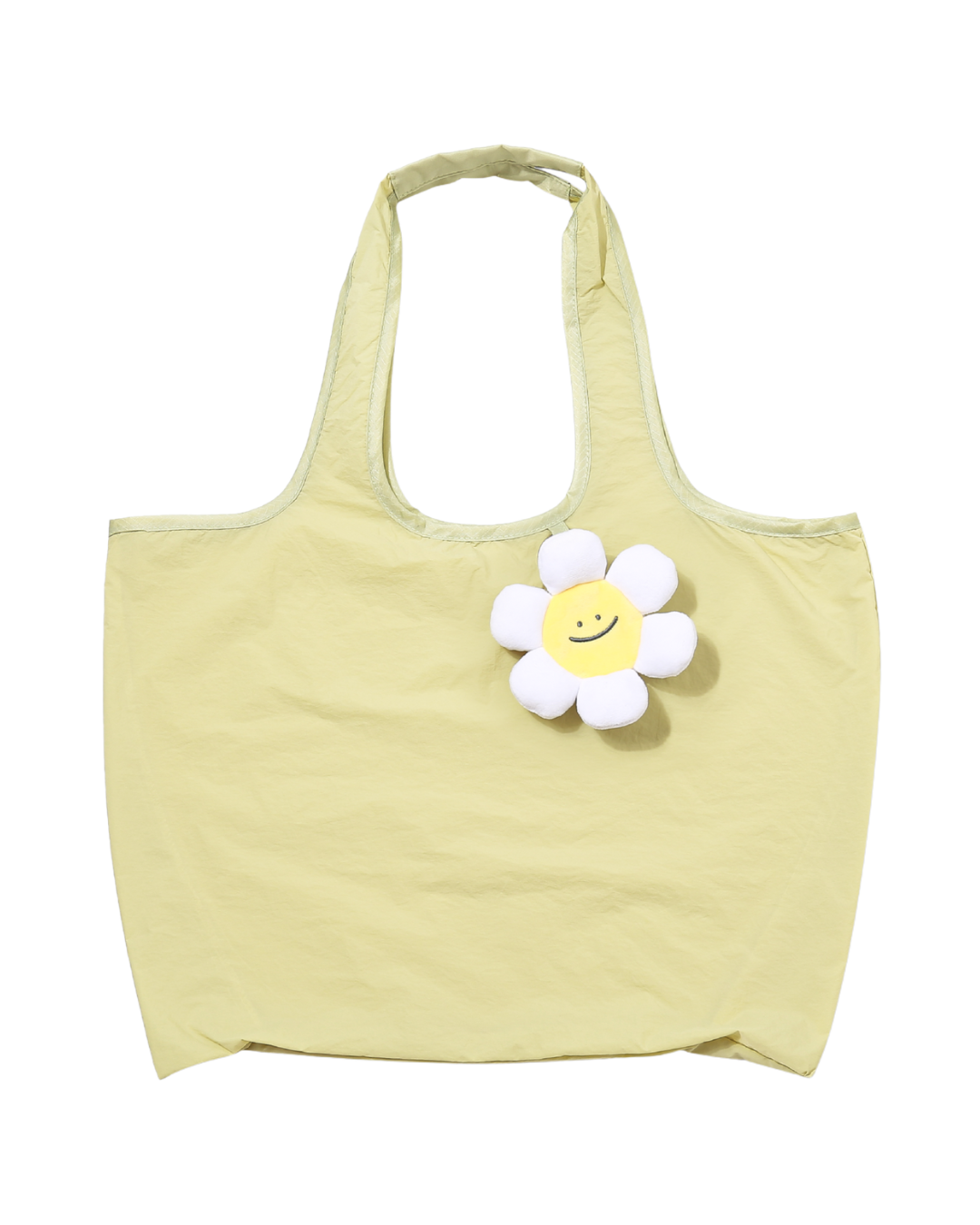 Daisy Flower Plushie Large Reusable Bag