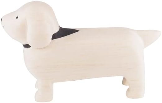 Pole Pole White Dachshund