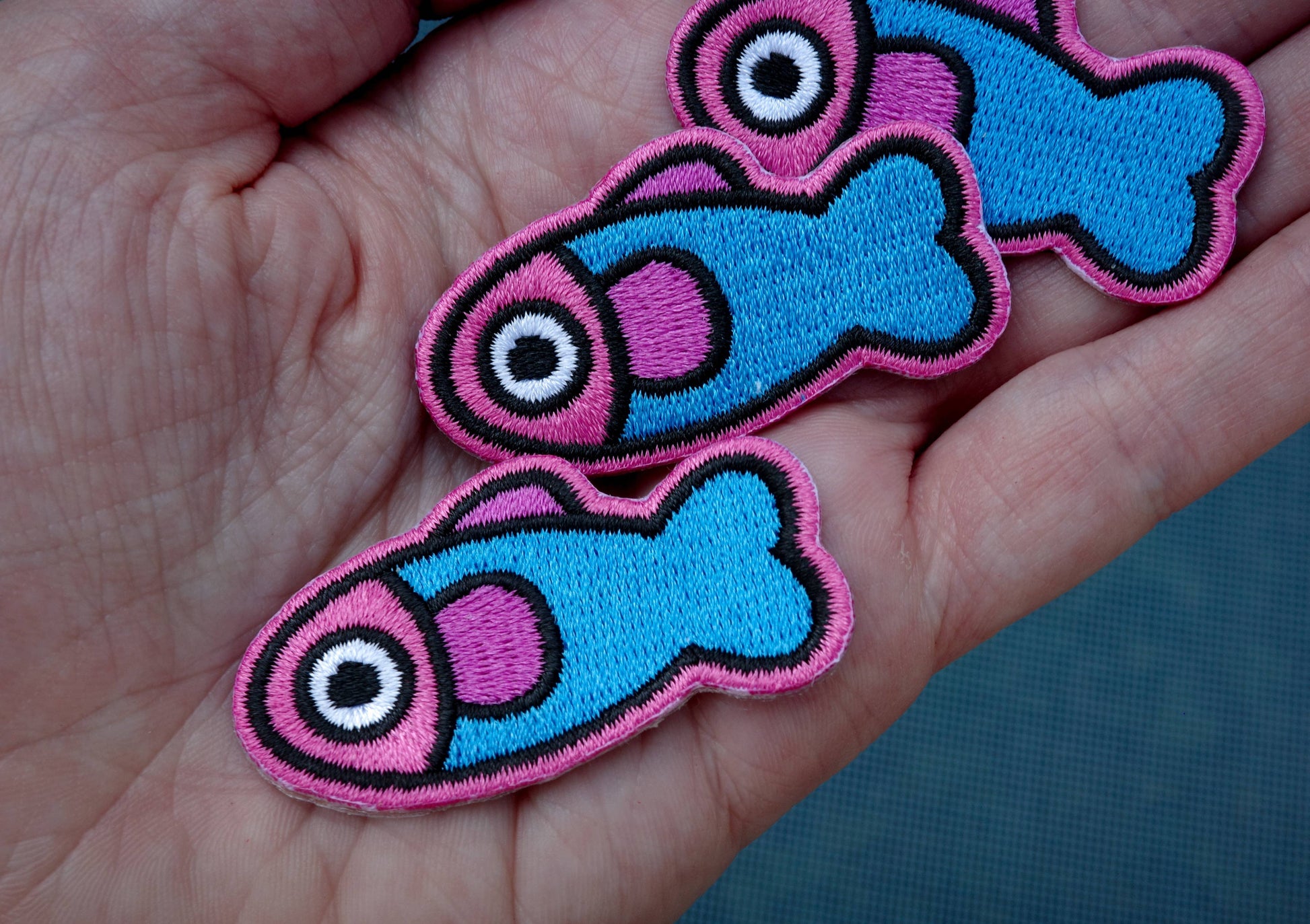 90's Throwback Fish Patch detail view 5