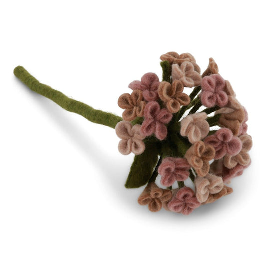 Gry & Sif Felted Big Hydrangea (Pale Rose)