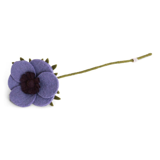 Gry & Sif Felted French Anemone (Purple)