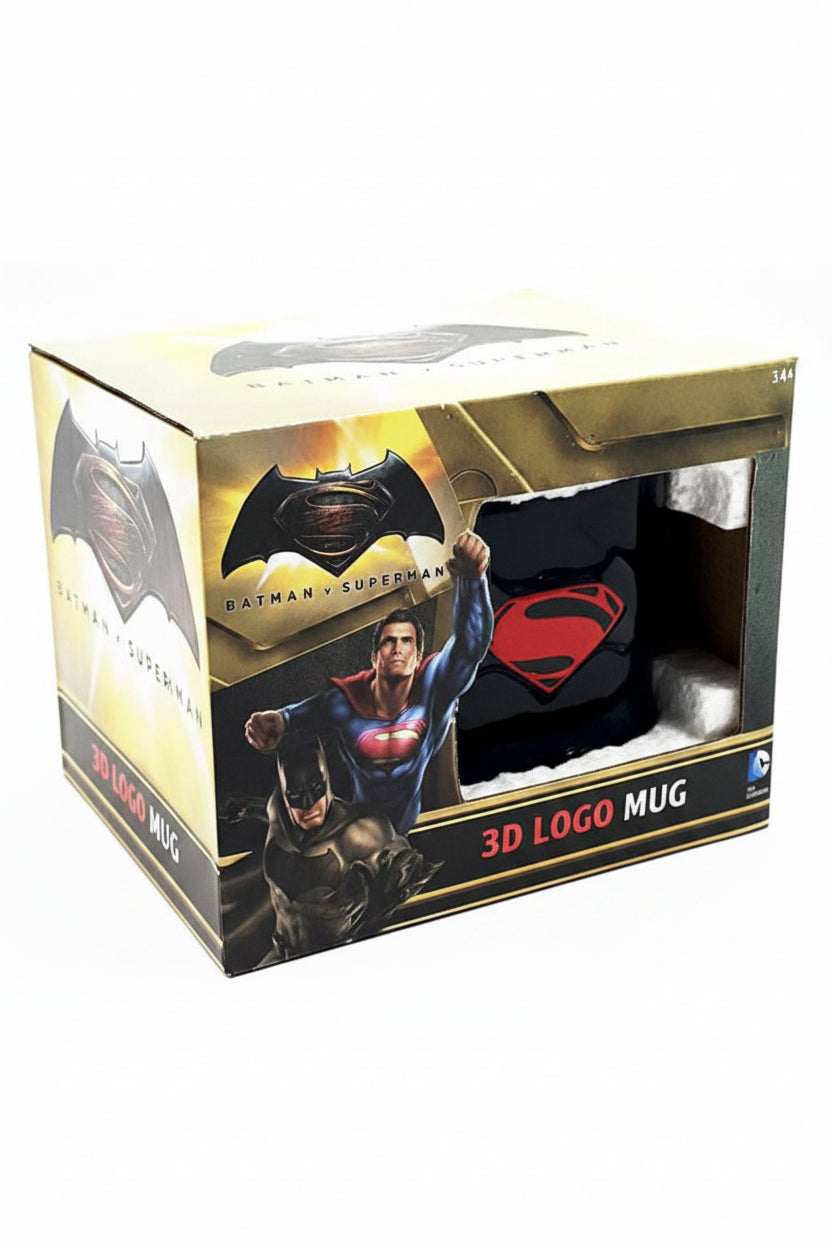 Batman vs Superman Dawn of Justice 3D Logo Mug 400ml