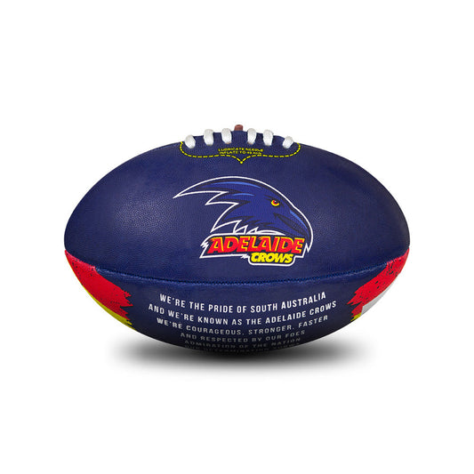 Adelaide Crows Sherrin Team Song Football Size 2