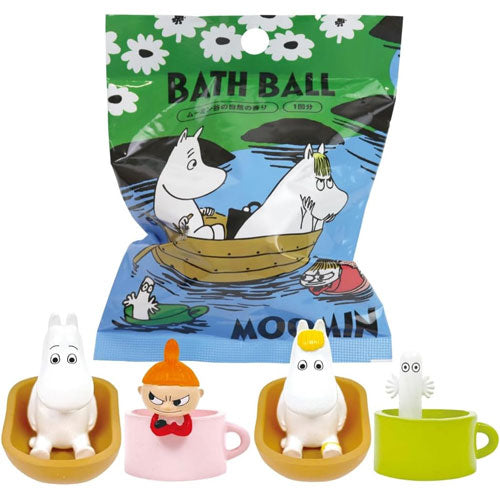 Moomin Bath Ball with Surprise Mascot 75g