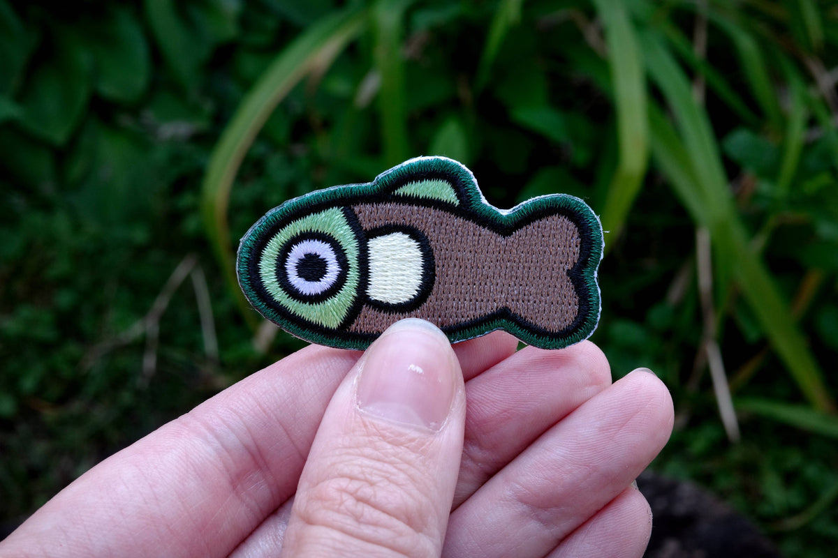Woodsy Fish Patch detail view 6
