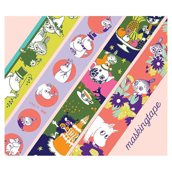 Moomin Washi Tape – Peek-a-Boo Garden