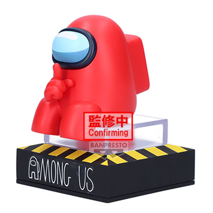 Among Us Red Monitor Top Figure 10cm