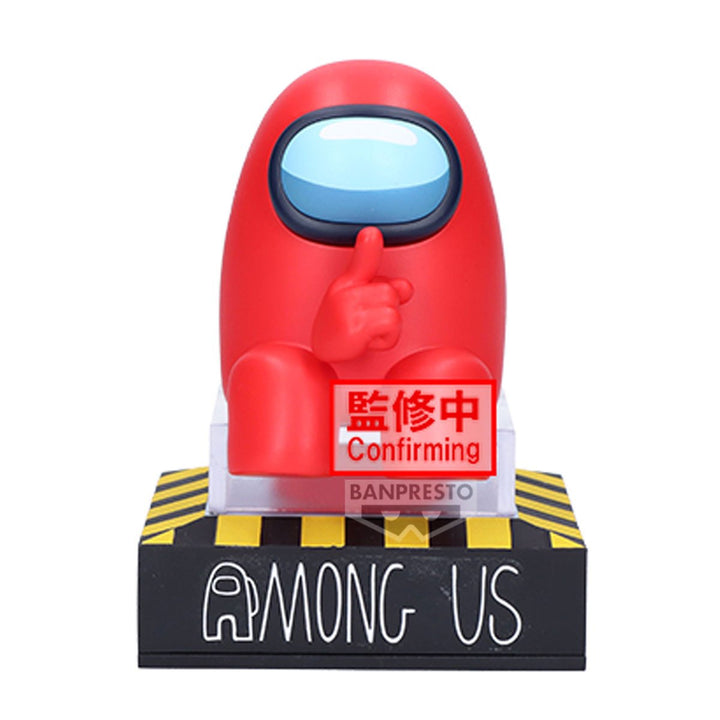 Among Us Red Monitor Top Figure 10cm