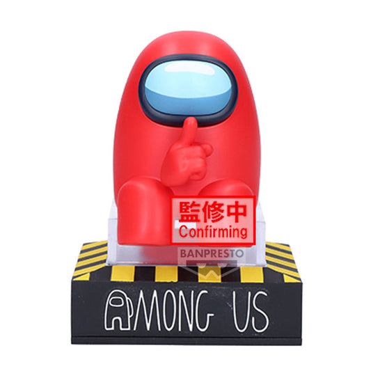 Among Us Red Monitor Top Figure 10cm