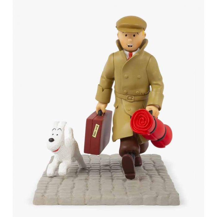 Tintin and Snowy Homecoming resin collectible view 3