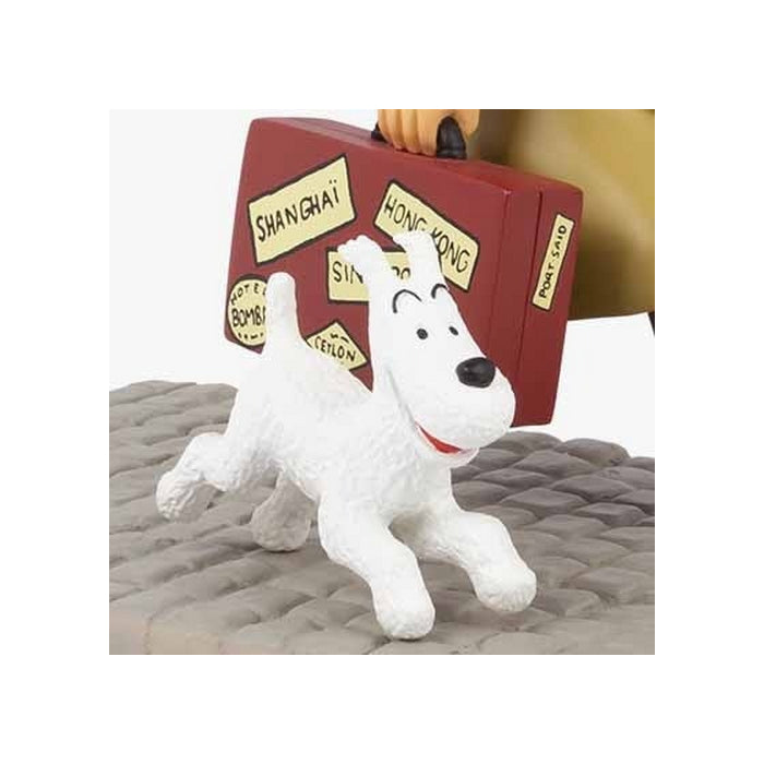 Tintin and Snowy Homecoming resin collectible view 5