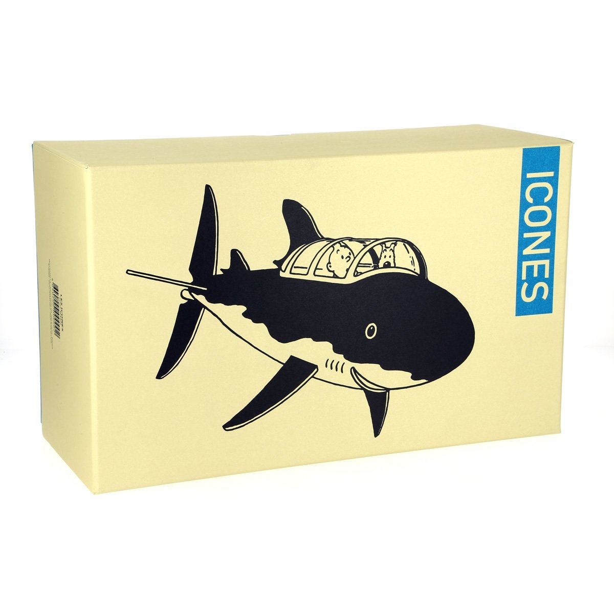 Tintin Icons shark submarine resin collectible view 5
